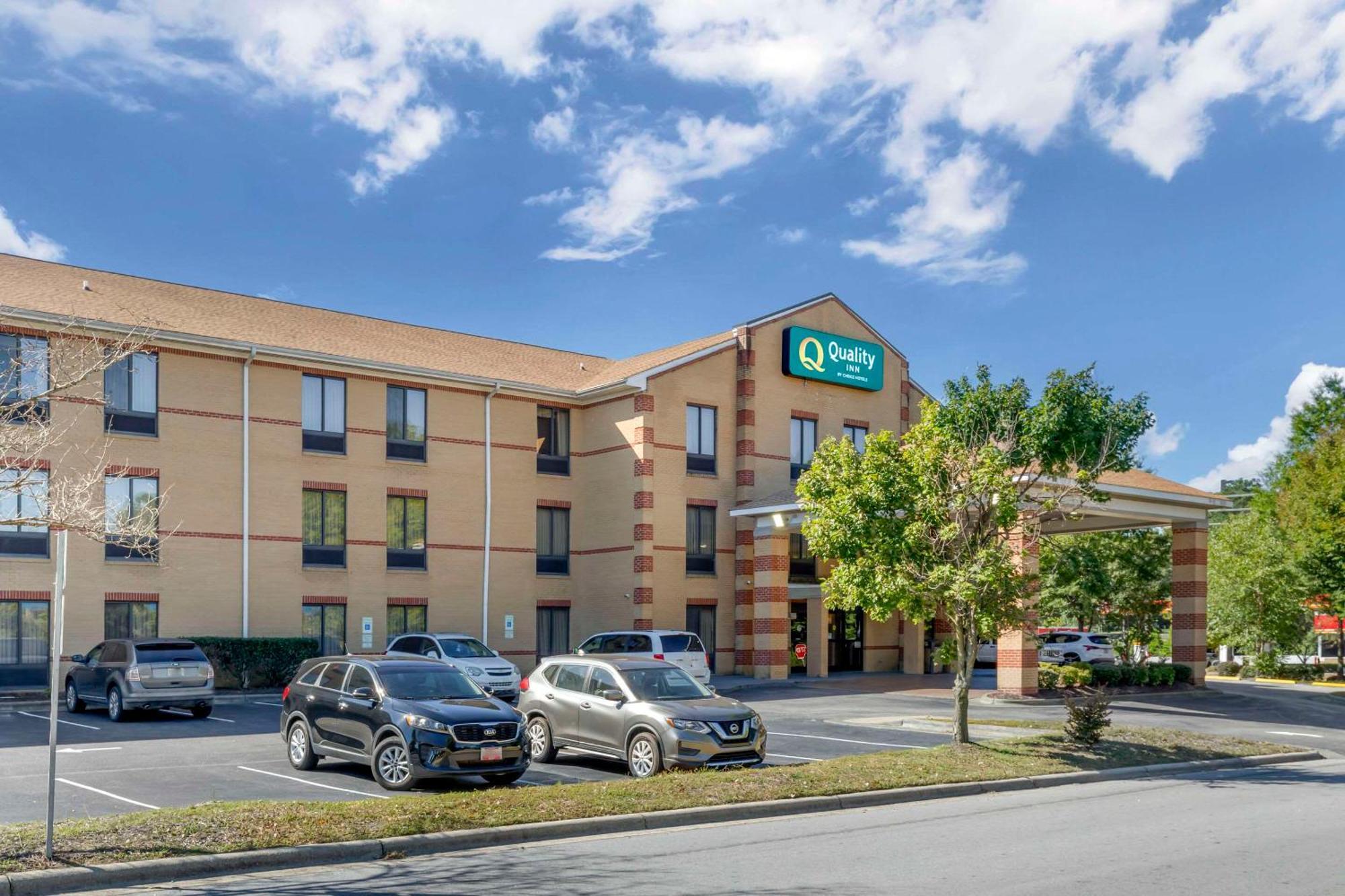 Quality Inn Raleigh Downtown Exterior foto